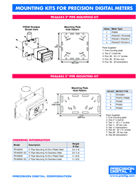Thumbnail of document Manual - PDA6554 Panel Mounting Kit
